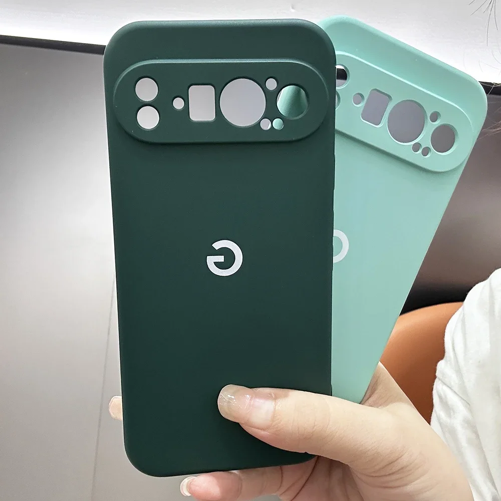 Liquid Silicone Shockproof Plain Case - Soft Protective Cover