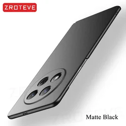 Ultra Slim Matte Hard Case - ZROTEVE for HONOR X9C (Matte Black)