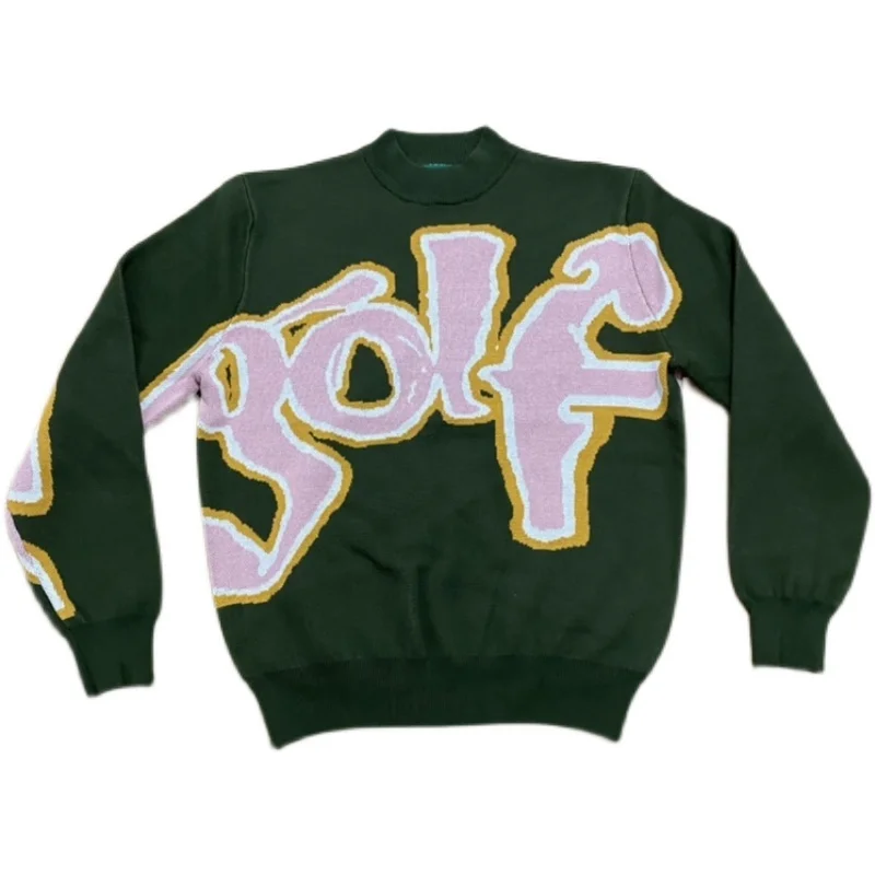 

2023 luxury Men New golf Flower Le Fleur Tyler The Creator Casual Sweaters pullover Asian Size High Drake Warn R87
