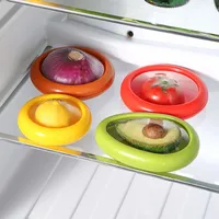 Film Crisper Food Fruit Plastic Film Refrigerator Fruit Storage Box Lemon Tomato Onion Avocado Kitchen Fridge Creative Storage 2