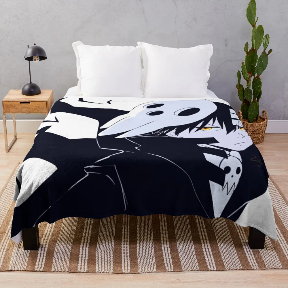 

Death the Kid Throw Blanket Throw Rug Hair Blanket