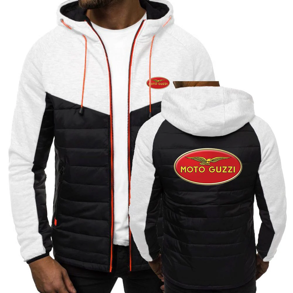 hoodies men 2022Moto Guzzi Spring Autumn Men's Hoodie Classic Fashion Print Men's Casual Solid Color Fashion Jacket Sports Zipper Jacket Top best hoodies
