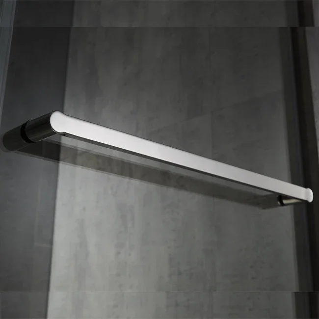 High Quality Profile Adjustable Glass Bathroom Frameless Sliding Shower Door