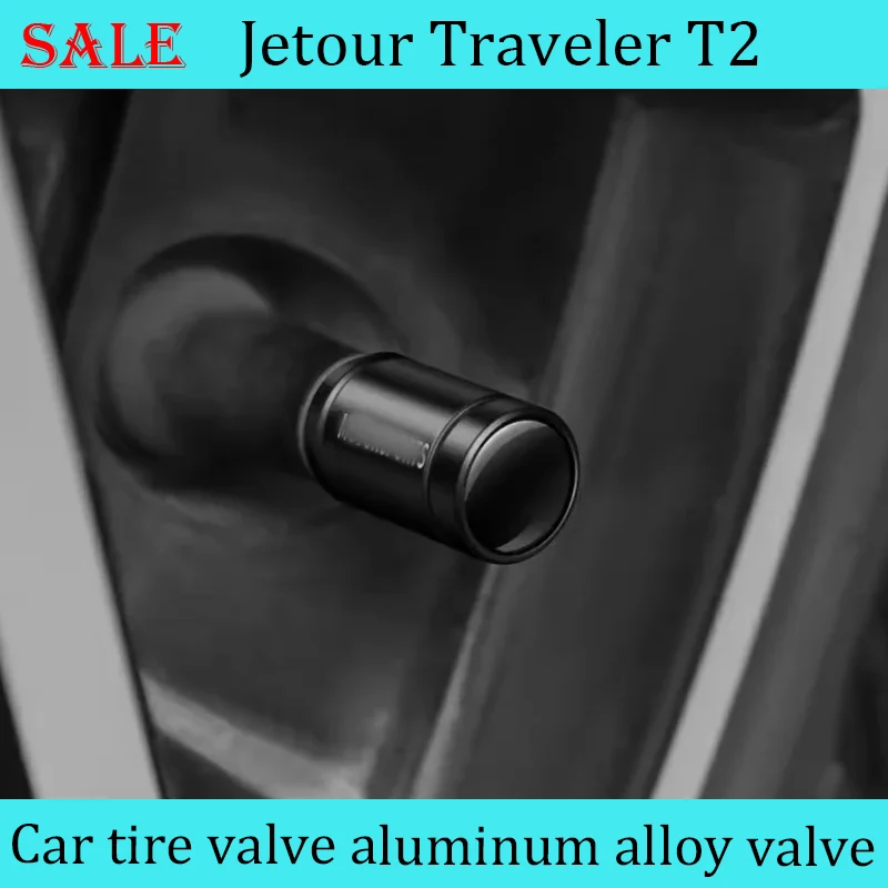 

Защитная крышка клапана автомобильной шины, подходит для JETOUR Traveler T2 2023 +, модификация клапана из алюминиевого сплава, запчасти для модификации внешней части автомобиля