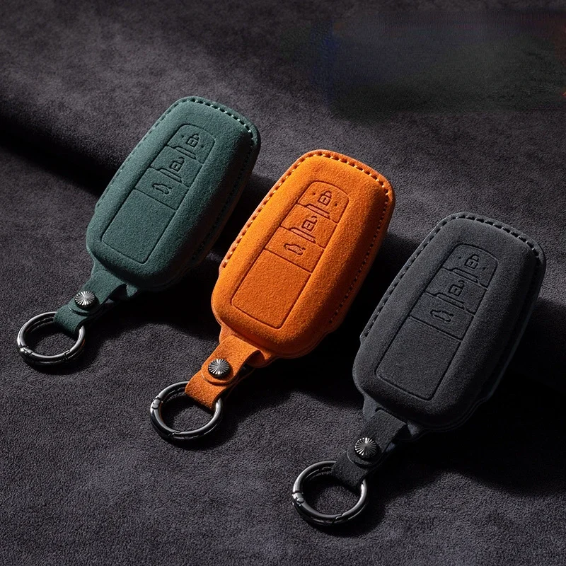Key Case Key Case Cover Car Key Shell 2 3 Buttons Car Remote Key Case Cover For Toyota Prius Camry Corolla C-HR CHR RAV4 Prado-Protector Bag Key Fob