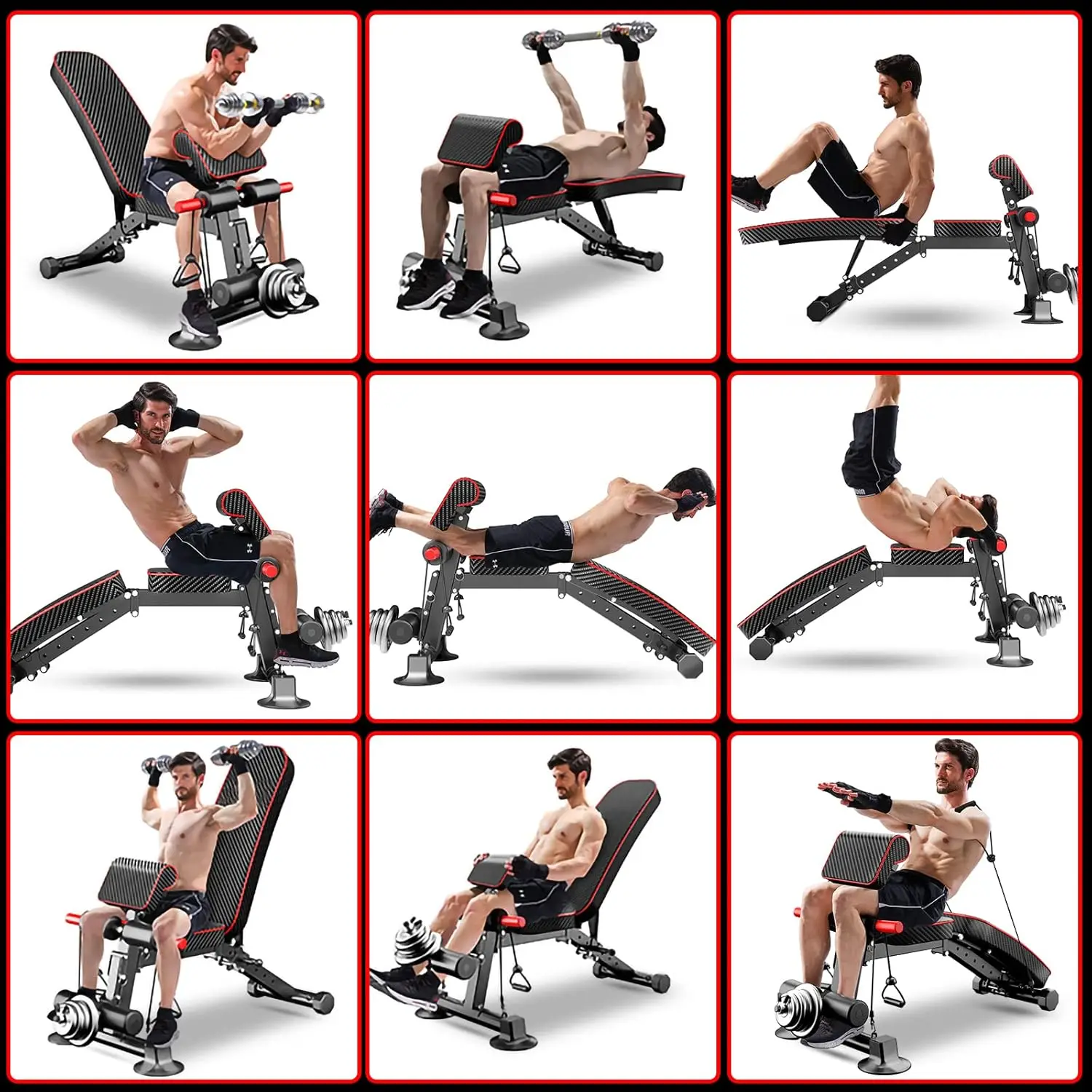Adjustable Utility Weight Bench 5