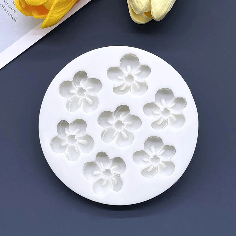 Flower Rose Silicone Mold for Resin Craft Fondant Chocolate Candy Sugarcraft Baking Mou... - SKU FRSM0913 - UGI Packaging