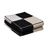 130x170cm Plaid Cashmere Blanket Super Soft Wool Scarf Shawl Winter Warm Luxury Plush Sofa Bed Fleece Knitted Throw Cape Blanket 1