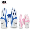 Pack 1 Pair Golf Gloves Blue Pink Left Hand Right Hand Kids Microfiber Cloth Breathable Anti-Slipping Gloves Golf Supplies 3