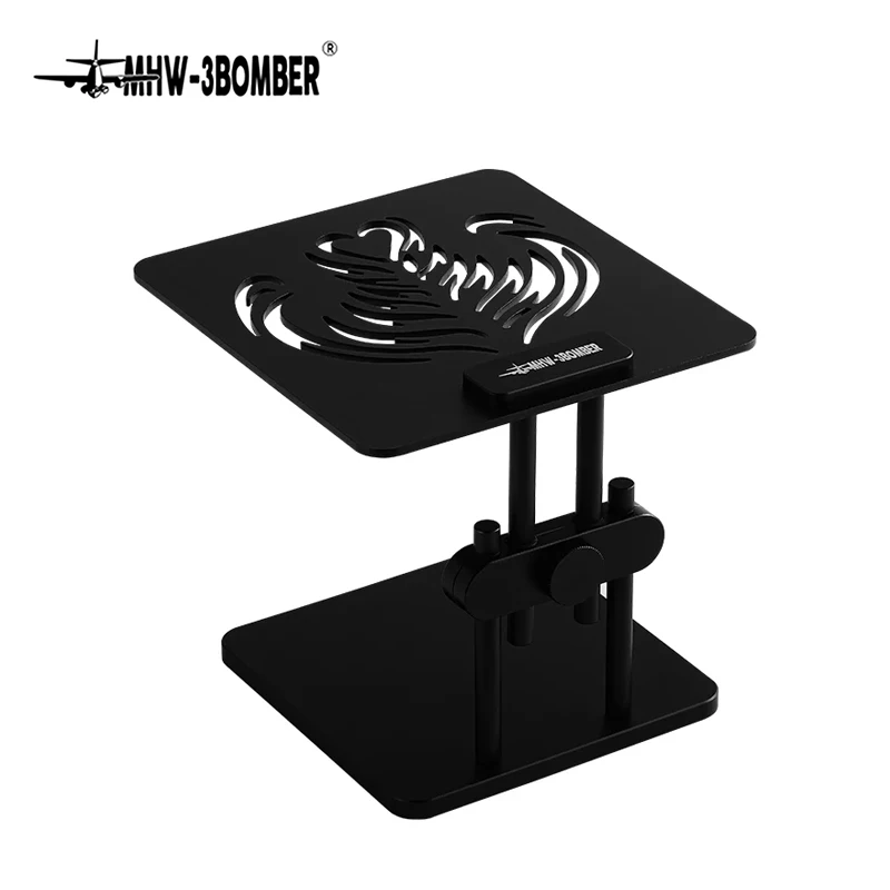 MHW-3BOMBER Adjustable Height Coffee Weighing Rack with Silicone Non-slip Base Electronic Scale Stand Waterproof Barista Tools