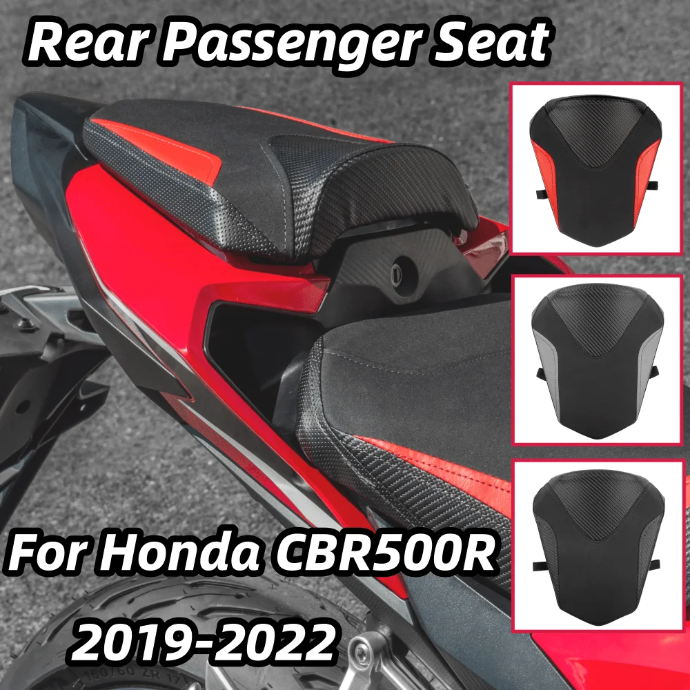 

Подушка для капота заднего пассажирского сиденья мотоцикла, дышащая Для Honda CBR500R 2019-2022 2020 2021, сменные мягкие подушки, аксессуары