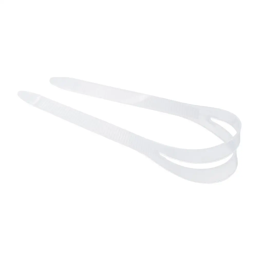 2x Swimming Goggles Swim Diving Glasses Eyewear, Silicone Strap Replacement Spare Accessories