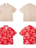 Second Order Hawaiian Aloha Shirt Vintage Style Men's Short Sleeve Cotton Camp Shirt 6