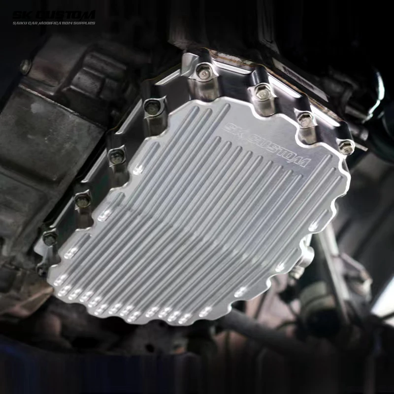 SK For Honda Fit GK5 Aluminum Alloy Improved Oil Tray CVT Gearbox Oil Pan CRIDER GIENIA GREIZ LIFE VEZEL XR-V 211515T0000