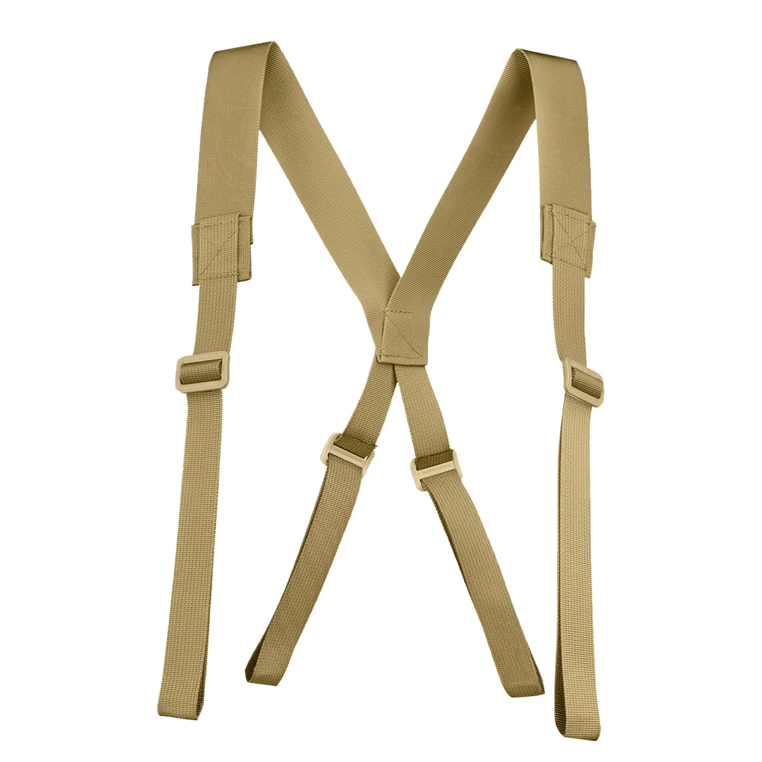 전술 MOLLE 하네스 - 야외, 에어소프트 및 하이킹 장비용 군용 나일론 어깨 스트랩