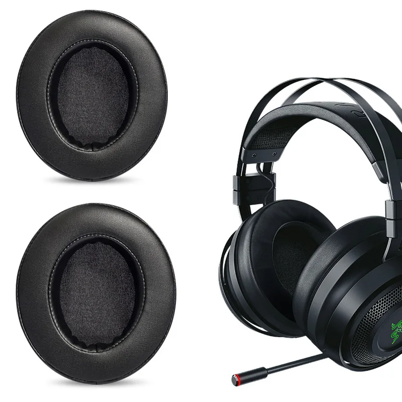 

Ear Pad For Razer Nari 7.1 THX / Nari Ultimate Wireless Headset Headphones Leather Sleeve Earphone Earmuff