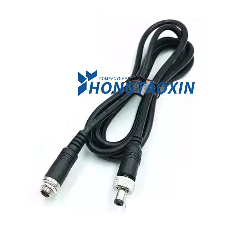 DC5.5*2.1MM 남성-여성 잠금 전원 DC 어댑터 플러그(미니터 10A 18AWG 방수 와이어 DC 0.5M 1.5M DC5.5*2.5MM)