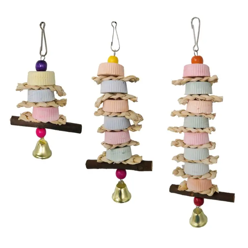 

Bird Grinding Beak Stone Parrot Mineral Chewing Toy for Budgie Cockatiel