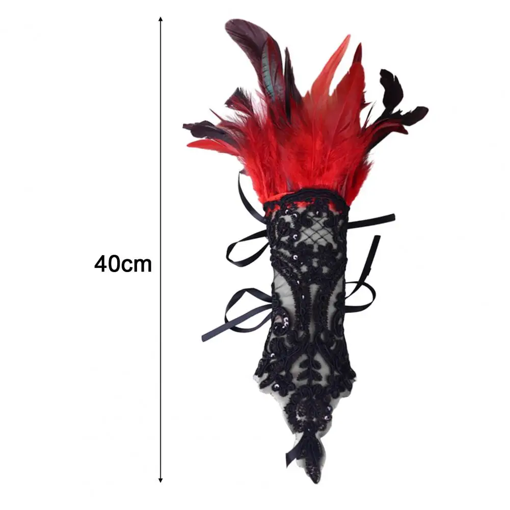 feather snap bracelet Voor Vrouwen Veer Manchetten Voor Pols Elegante Veer Snap Armband Nail Foto Manchetten Shirts M