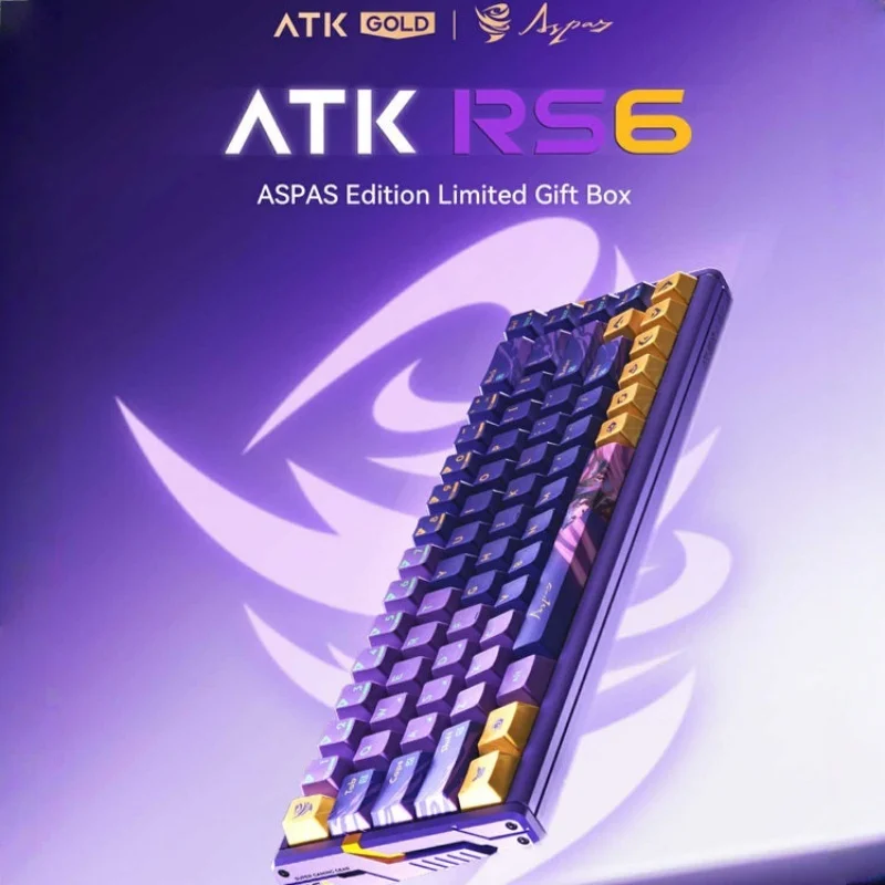 ATK RS6 Ultra ASPAS Joint Eixo Magnético Teclado para jogos com