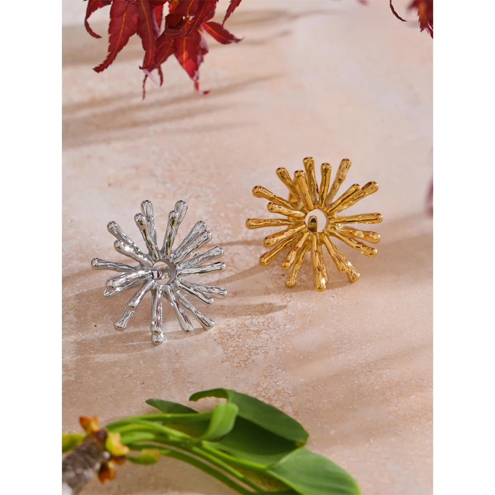Yhpup Sun Flower Ring for Women