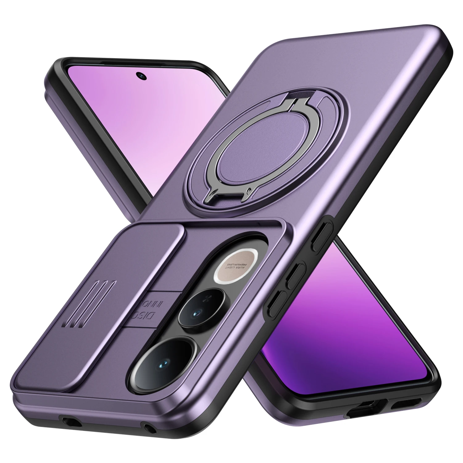 Sliding Camera Cover for Vivo Smartphones - Protective Mobile Phone Case