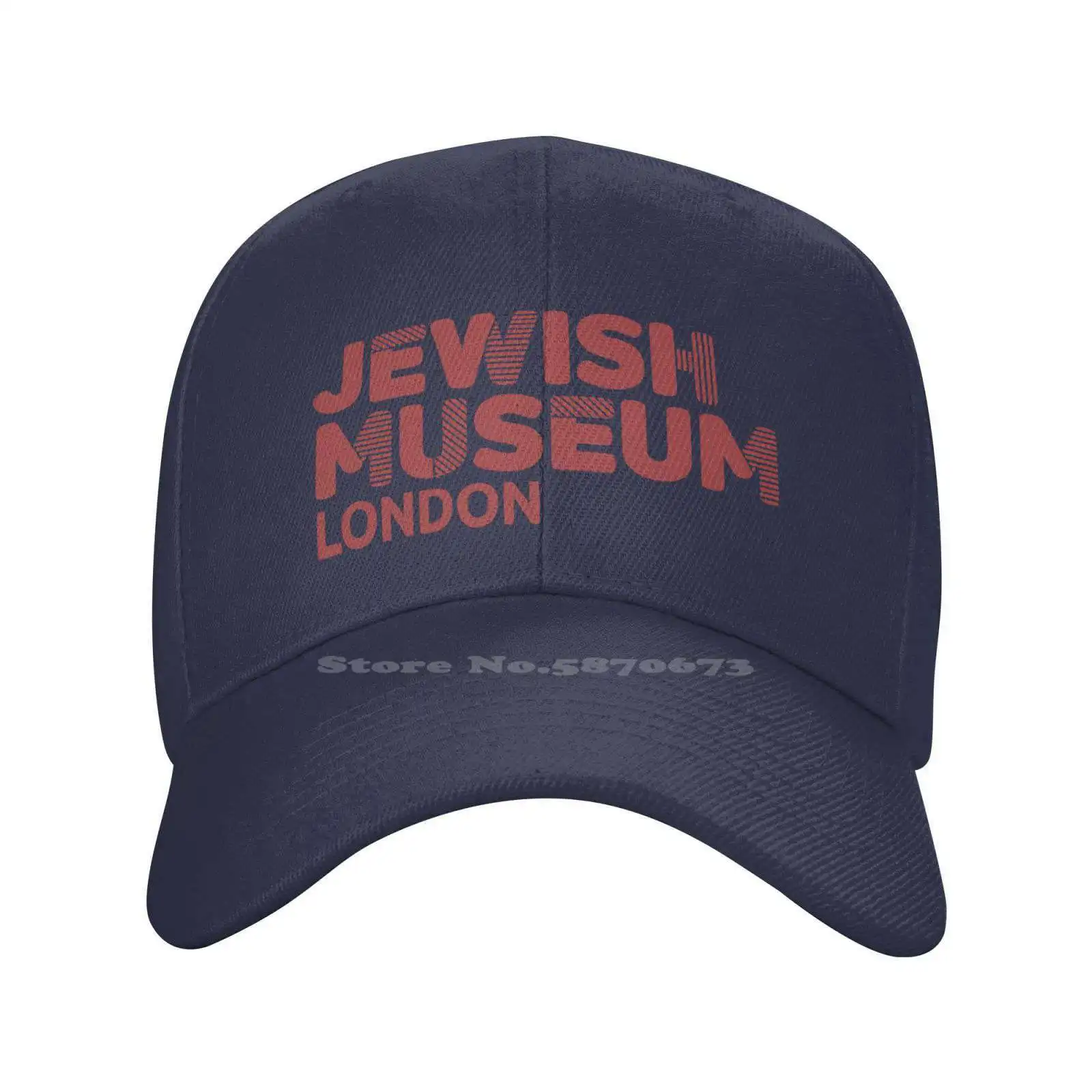 

London Jewish Museum Top Quality Logo Denim cap Baseball cap Knitted hat