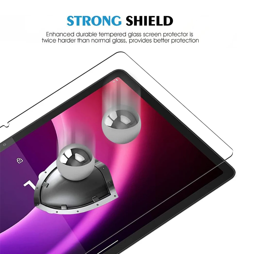 For Lenovo Tab P11 2nd Gen 11.5 Inch 2023 Tempered Glass Screen TB-350FU TB-350XC 9H Tablet Anti Scratch Clear Protective Film 3
