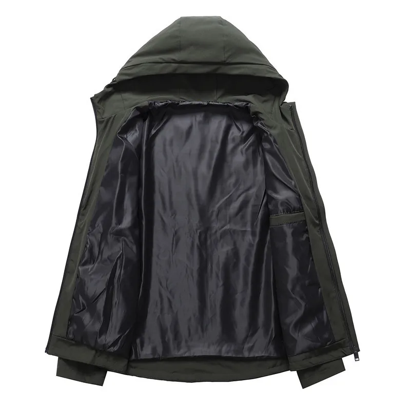 Jacket Man Brand Tactical Jacket for Men Retro Mountaineering Sportsfor Camping Outdoor Oversize Heating Sports