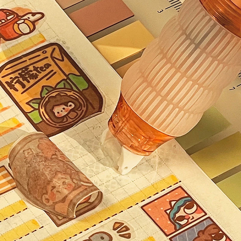 투명 도트 디스펜싱 양면 테이프 교체 가능 리필 핸드북 도트 접착제 문구류 학교 사무용품 문구류