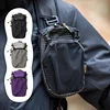 Dyneema Water Bottle Holder Bag Phone Pocket and Quick-Adjust Strap Waterproof 420D Nylon for Cycling Hiking Camping Essentials