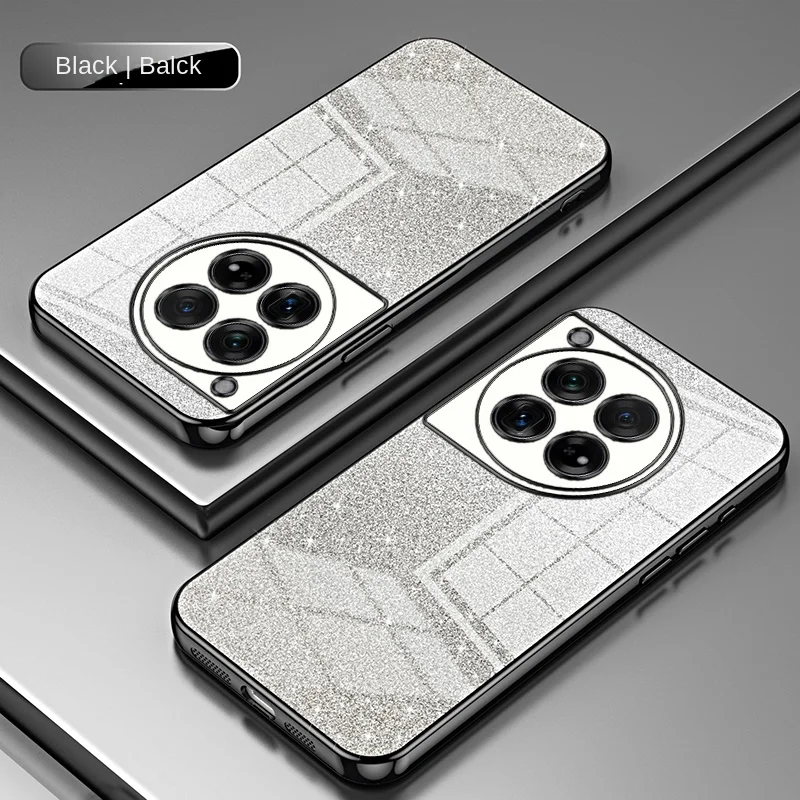 Sleek Soft TPU Bling Glitter Slim Protective Back Cover Case