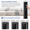 SEJOY Humidifiers for Bedroom Large Room, 9L/2.4Gal Cool Mist Top Fill Humidifier with Essential Oil 360°Nozzle for Baby Office 4