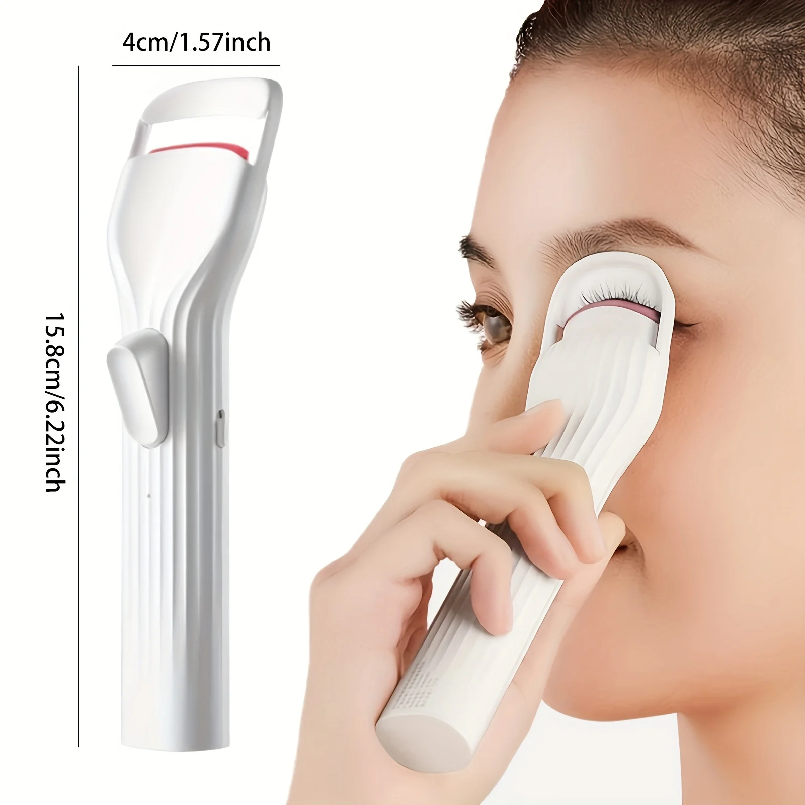 TsienBeauty Portable Electric Heated Eyelash Curler Rechargeable Makeup Lash Lift Custom Mini Eye Lash Curler TS5025