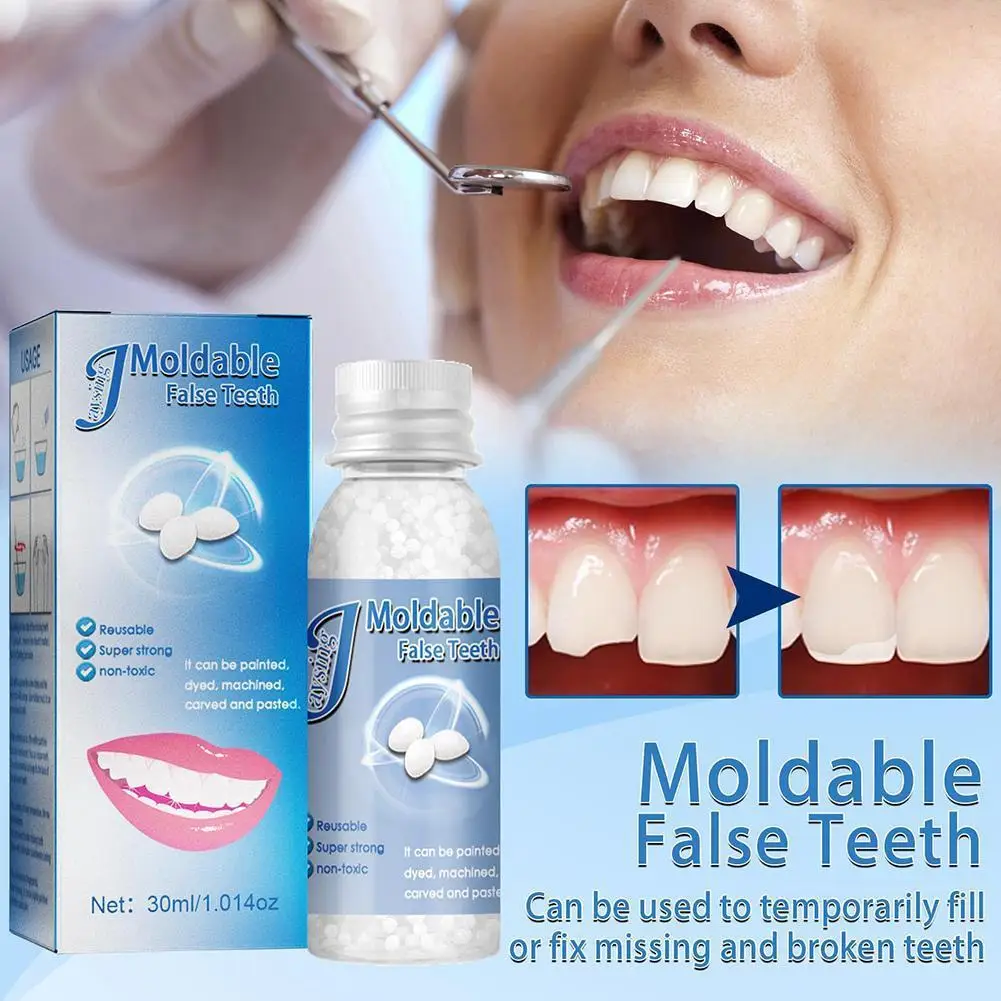 

Tooth Repair Granules Temporary Tooth Repair Kit Fitting Beads Reusable