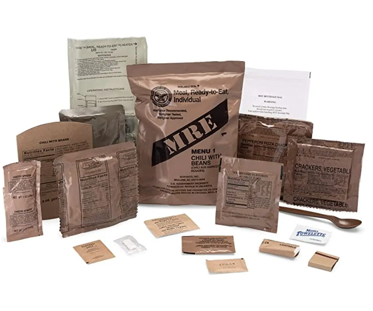 US Military Surplus MRE Meal Case (24ct) 6