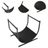 Firewood Rack for Fireplace Storage Metal Heavy Duty Curved Wood Rack Indoor 5