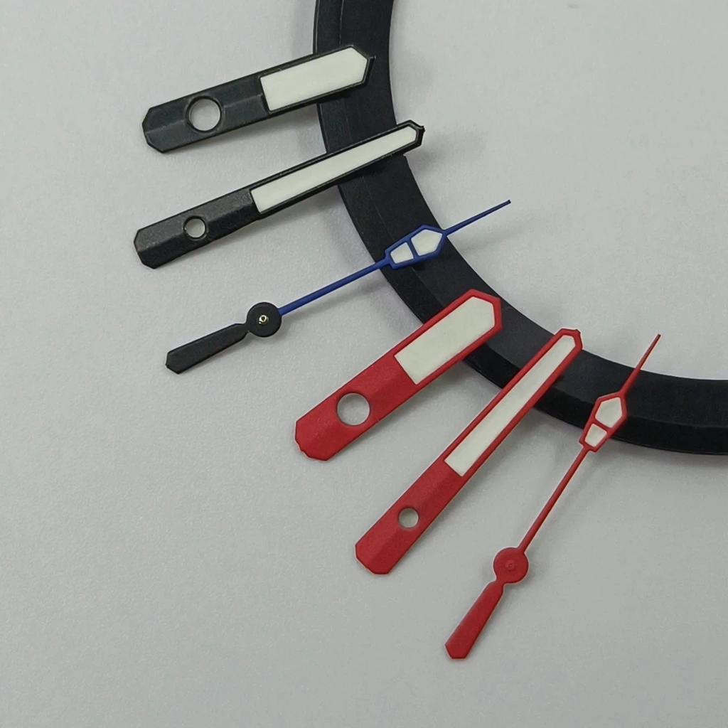 Luminous Multicolor Watch Hands in Premium Metallic Shades