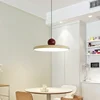 Nordic Cream Style Flying Saucer Pendant Light Restaurant Living Room Bedroom Bedside Lamp Home Interior Decorative Lamp 20/30cm 2