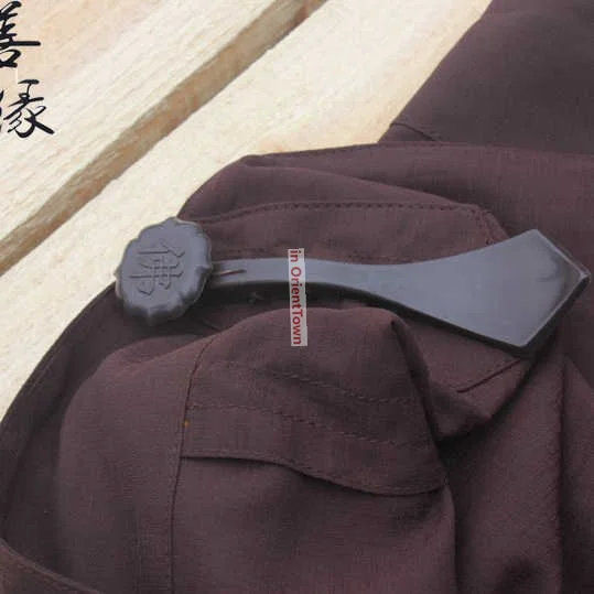 Asian Temples Monk's Robe + Outerwear Suit Buddhist Lay Man's Inner Wear + Kasaya Outer Vestment Nun Matching Gown Cassock