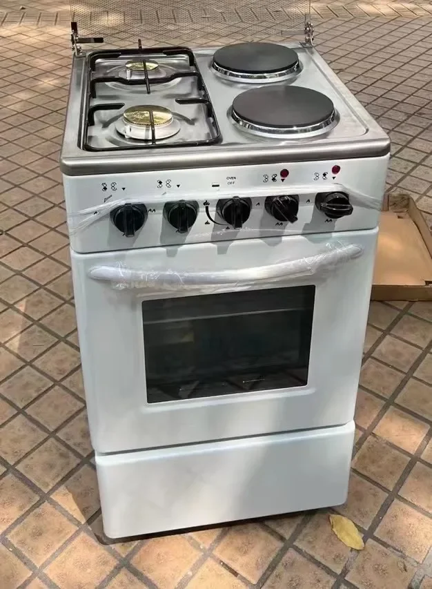 D 2 Gas 2 Electric Oven With Hotplate Electric Stove Hot Plate Cooking Plate Oven With Coil Spiral Tubes Hot