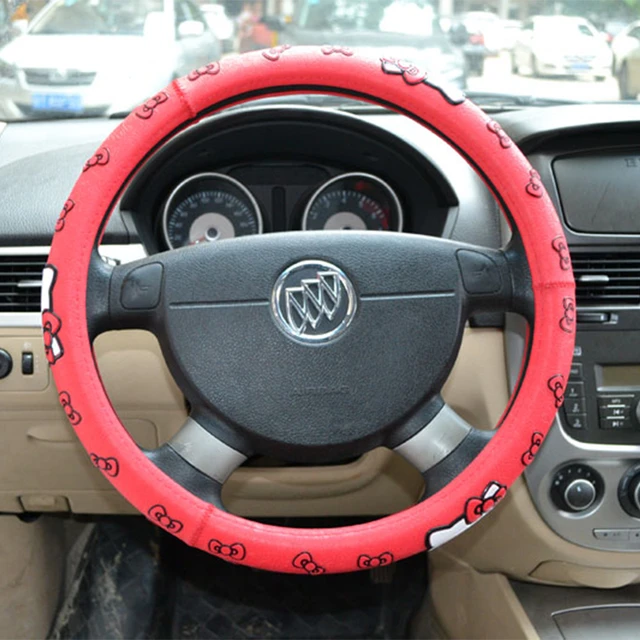 Qoo10 - Cartoon LaTeX steering wheel cover anime Chrome Hearts car Four  Season : Automotive & Ind