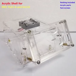 Premium Clear Protective Shell for Control Boards - Durable Acrylic Casing by Makerbase (For TS24 - DLC32)