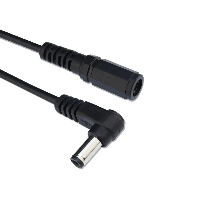 Right Angle 90 Degree DC Extension Charging Cable (5.5 x 2.1mm)