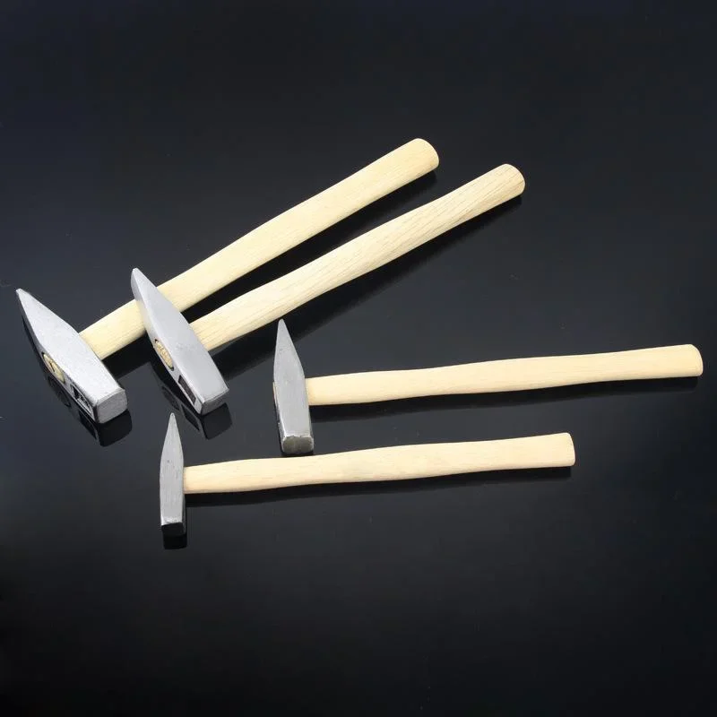 Mini Hammer Flat Head Sheet Metal Household Small Wooden Handle Tools mini hammer flat head hammer manual tools