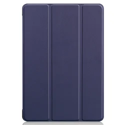 Enhanced Magnetic Trifold Stand Cover for Tab S2 (9.7 inch) (Dark blue)
