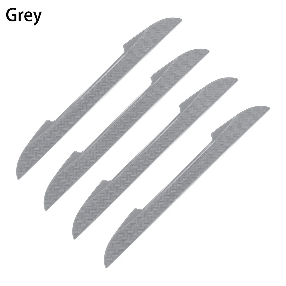 Premium Car Door Edge and Handle Protection Set - 4-Piece 3D Bumper Guard Kit