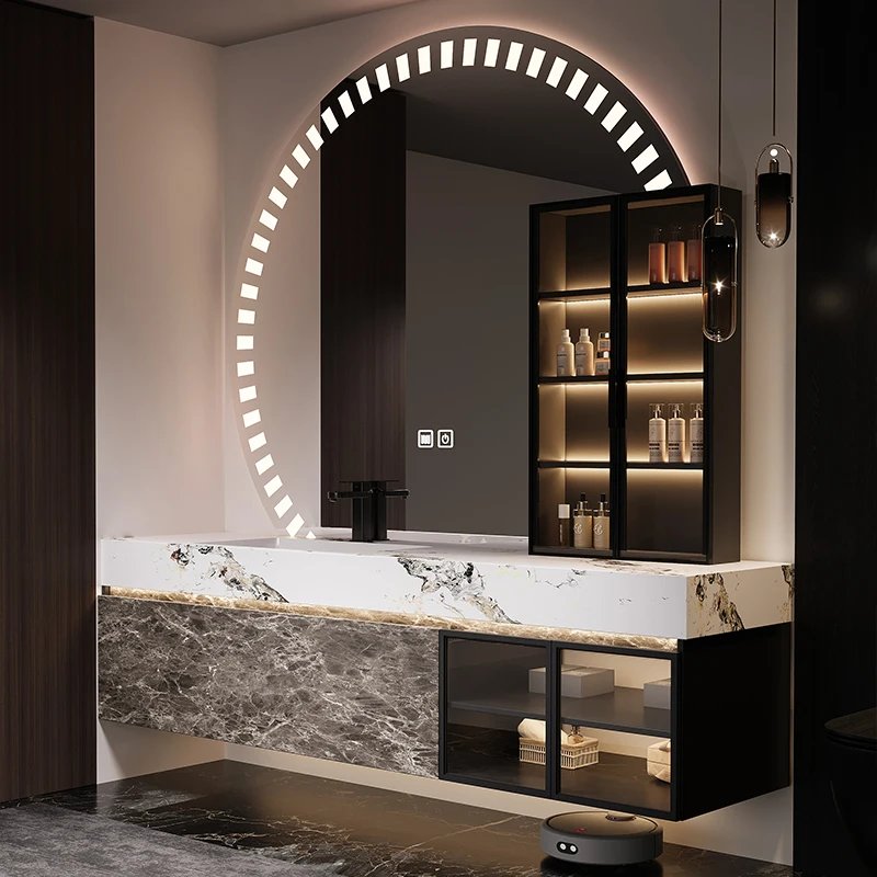 ตู้เก็บของในห้องน้ำ ตู้วางของติดผนัง ตู้กั้นห้องน้ำ อ่างล้างหน้า ตู้ห้องน้ำ ตู้มุมห้องน้ำ ตู้ห้องน้ำทันสมัย เฟอร์นิเจอร์ทันสมัย 1