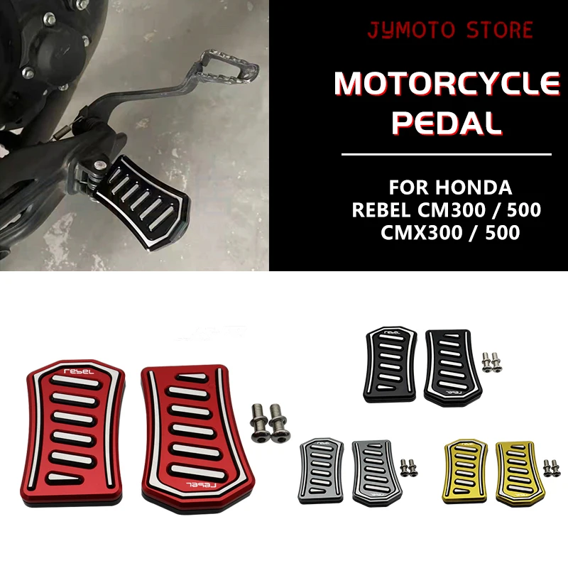 For Honda Rebel Cm300 500 Cmx300 500 20172021 Front Pedals Motorcycle Pedals Passenger Pedals