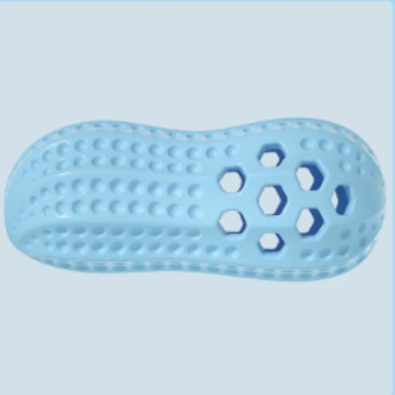 Juguete masticable para perros forma cacahuete tpr resistente_voghion.com